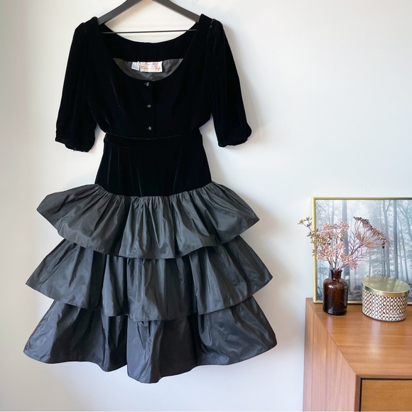 Vintage Oscar de la Renta Miss O Two Piece Prom Set - Picture 2 of 16